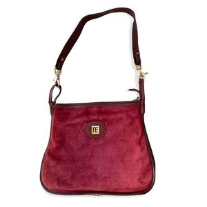 Vintage Pierre Balmain suede bag